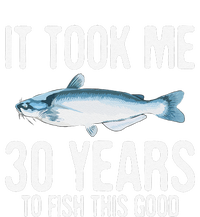 Funny Blue Catfish Fishing 30th Birthday 30 Years To Fish T-Shirt