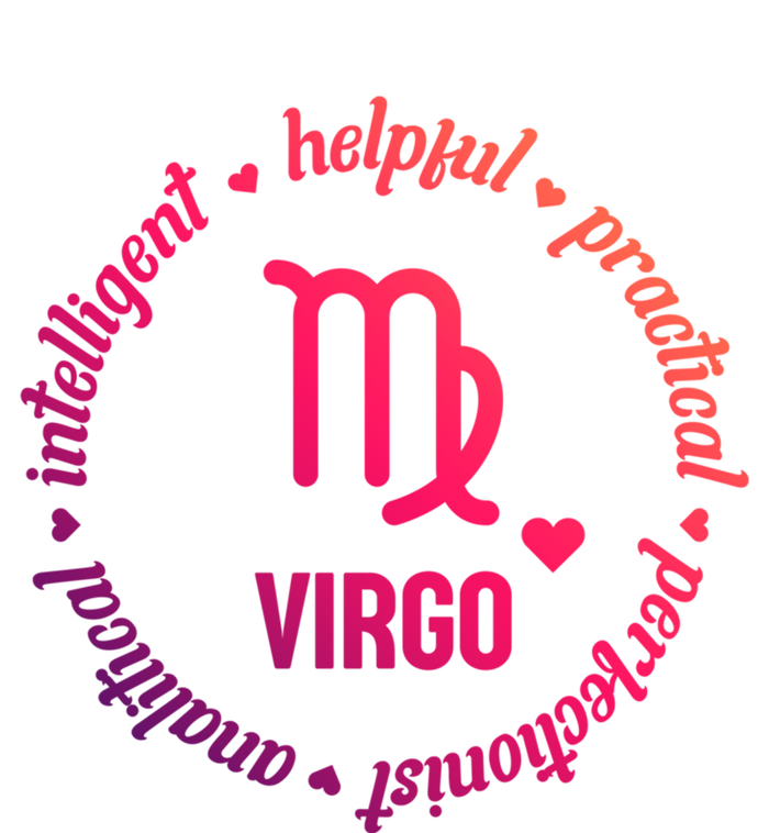 Virgo Zodiac Traits Gift V-Neck T-Shirt