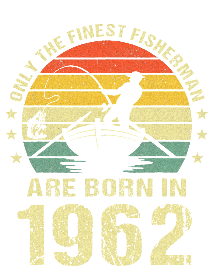 Fishing Fisherman 1962 60th Birthday Gift For 60 Year Old T-Shirt