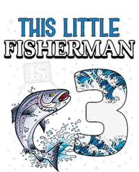 Fishing Party 3 Year Old Birthday Fisherman 3rd Fisher T-Shirt