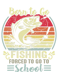 Funny Born To Go Fishing Bass Fish Fisherman T-Shirt