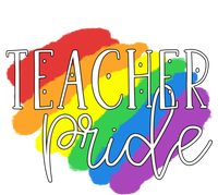 Teacher Pride Gay Lgbtq Rainbow Flag Gift Lesbian Great Gift Long Sleeve Shirt