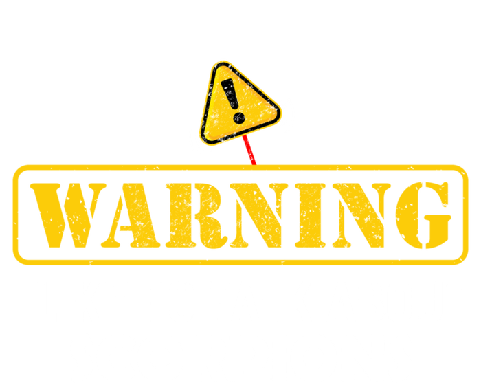 Warning! I Like To Talk About Scorpions Gift Women's V-Neck T-Shirt