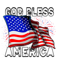 God Bless America Patriotic Usa Flag 4th Of July Gift Ladies Essential Tank