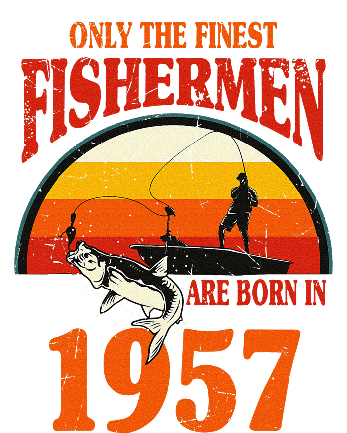 Funny Fishing 66th Birthday Fishermen Are Born In 1957 Mousepad