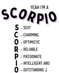 Yeah Im A Scorpio Zodiac Gift T-Shirt