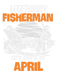 Fishing Legend Born In April Funny Fisherman Gift T-Shirt