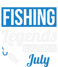 Fishing Legends Were Born In July Birthday Gift Women's Long Sleeve Flannel Pajama Set 