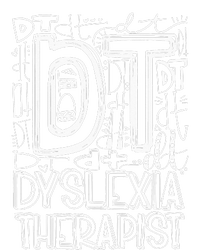 Typography Designs Dyslexia Therapist Nurse T-Shirt