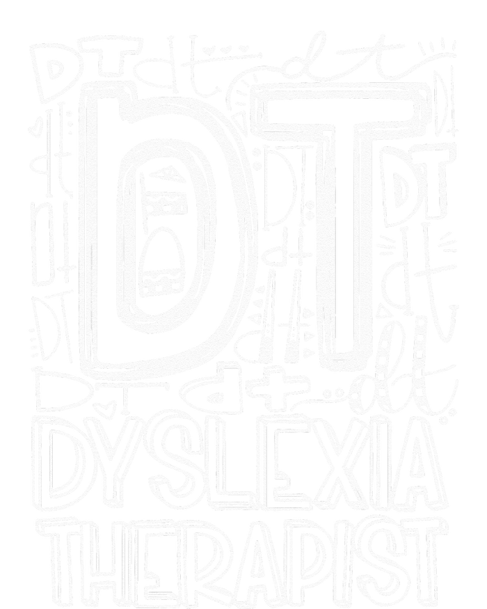 Typography Designs Dyslexia Therapist Nurse T-Shirt