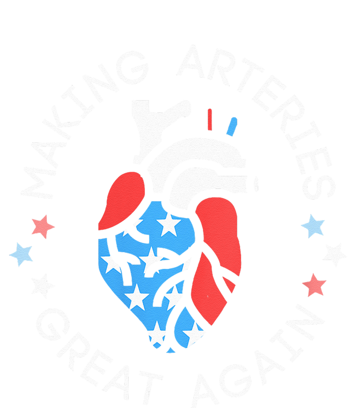 4th Of July Cardiac Nurse Making Arteries Great Again T-Shirt