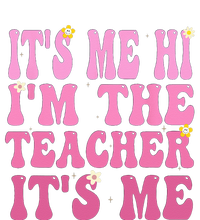 Funny Teacher Groovy It's Me Hi I'm The Teacher It's Me T-Shirt