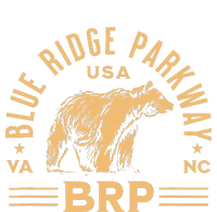 Blue Ridge Parkway BRP North Carolina Virginia Bear Design Women's Fleece Hoodie