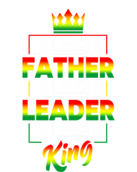 Black Father Black King African American Dad Juneteenth Funny Gift T-Shirt