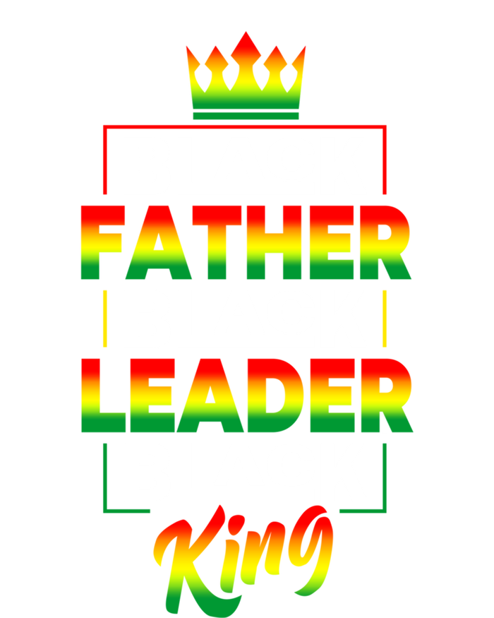 Black Father Black King African American Dad Juneteenth Funny Gift T-Shirt