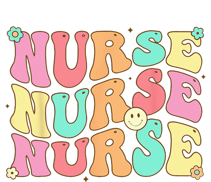 Groovy Nurse Women Future Nurse Appreciation Nursing T-Shirt