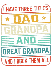 Fathers Day Gift from Grand Dad Grandpa Great Grandpa V-Neck T-Shirt