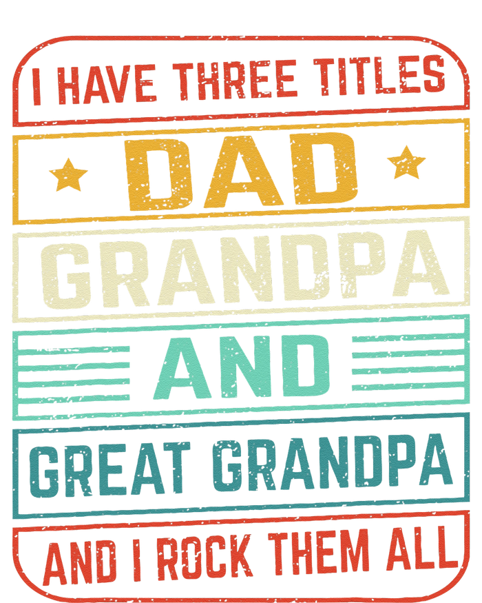 Fathers Day Gift from Grand Dad Grandpa Great Grandpa V-Neck T-Shirt