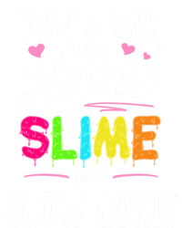 Just A Who Loves Slime And Slow Loris Gift Funny Gift Toddler Long Sleeve Shirt