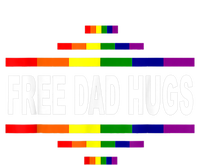 Free Dad Hugs Lgbt Rainbow Pride Fathers Day Gift Sustainable Beanie