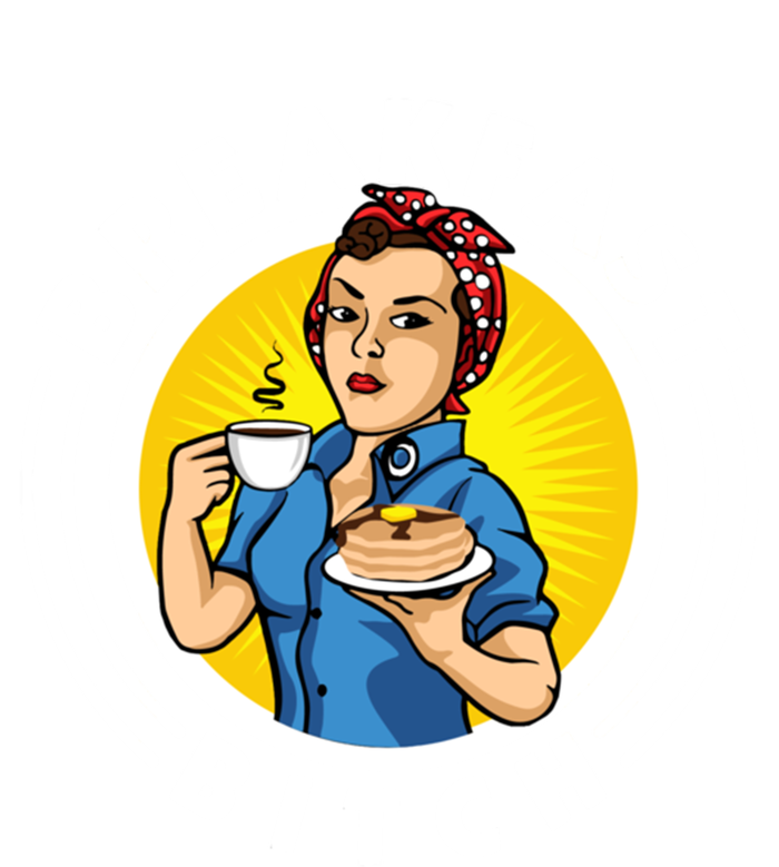 Breakfast Bitch Cute Gift Women's Racerback Tank