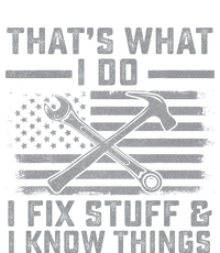 I Fix Stuff And I Know Things US Flag 4th of July Patriot T-Shirt