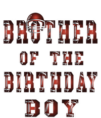 Brother Of The Birthday American Football Party Gift Tie-Dye Long Sleeve Shirt