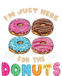 Im Just Here For The Donuts Candy Lover Kids Long Sleeve Shirt