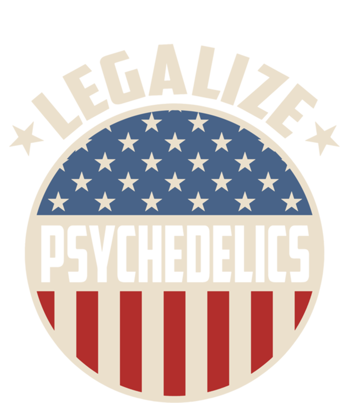 Legalize Psychedelics Pro Freedom Pro America Retro Us Flag Gift Insulated Varsity Jacket