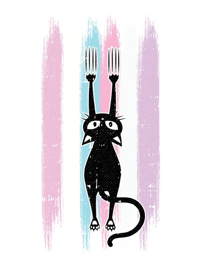 Cat Scratching Intersexual Pride Kitten Kitty Lgbtq Ally Cool Gift Bumper Sticker