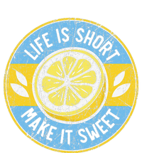 Life Is Short Make It Sweet Lemon Lover Fruit Business T-Shirt