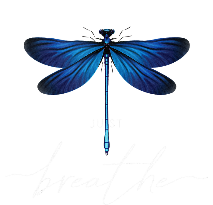 Just Dragonfly Tattoodesign Summer Breathe Meditation Yoga T-Shirt