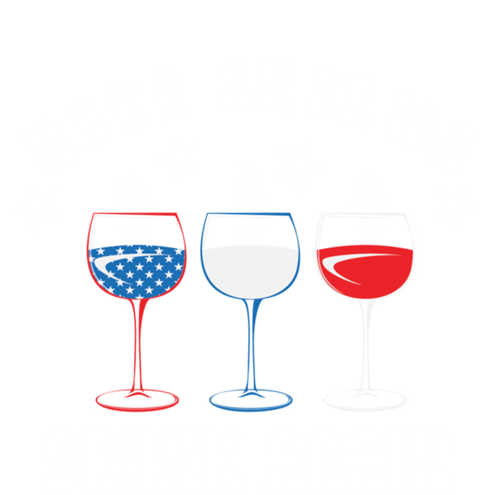 Make America Drunk Again Funny 4th Of July Wine Decorations Gift T-Shirt