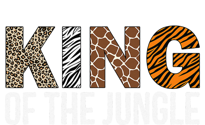 King Of The Jungle Birthday Safari Leopard Family Matching Cooling Performance Long Sleeve Crew