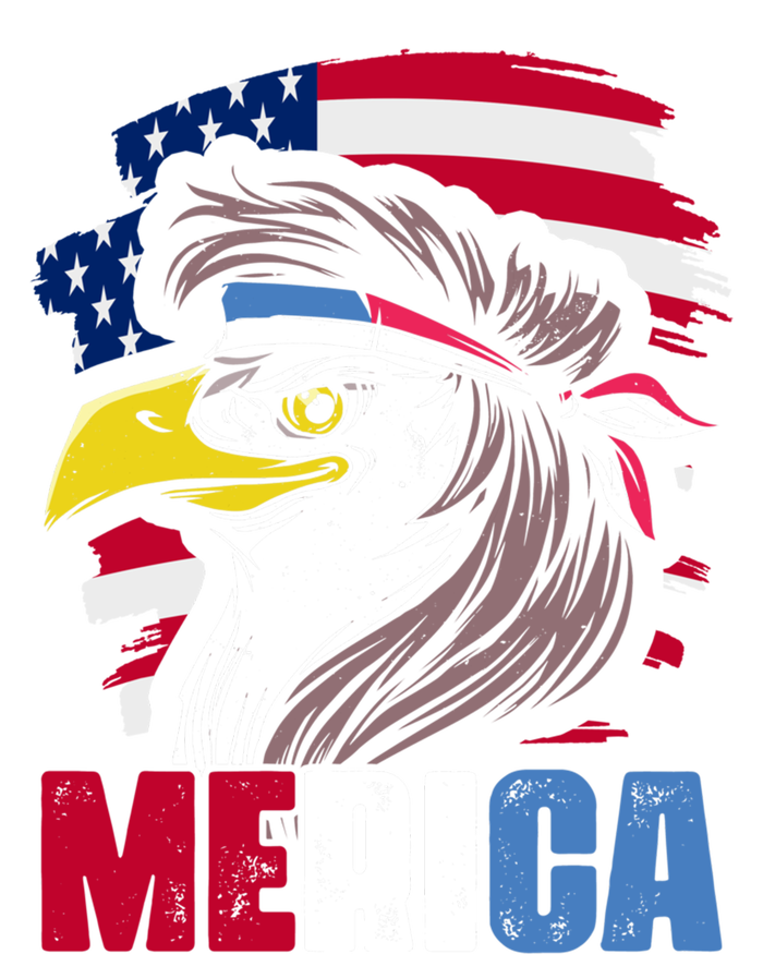 Merica Eagle Mullet 4th Of July For American Patriots Gift Premium T-Shirt