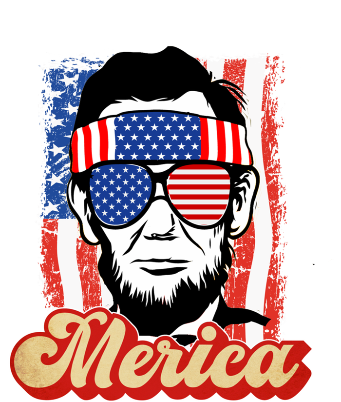 Merica Gift Ann Arbor Trump Lincoln 4th Of July Merica Great Gift T-Shirt