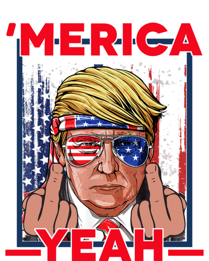 Merica Trump Outfits Don Drunk Donald Drunk 4th Of July Funny Gift Bumper Sticker