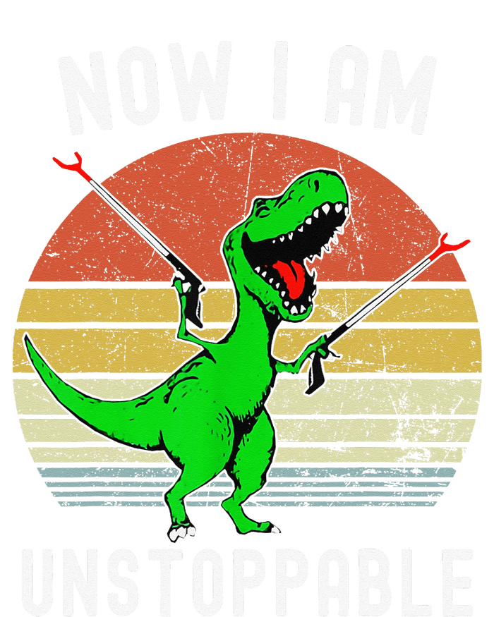 Retro Vintage Now I Am Unstoppable Trex Funny TRex T-Shirt