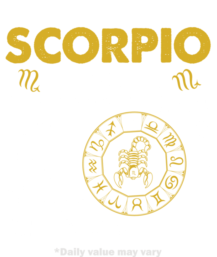 Zodiac Sign October November Scorpio Facts Gift T-Shirt