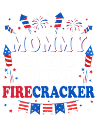 Mommy Of The Little Firecracker 4th Of July Birthday Party Gift T-Shirt