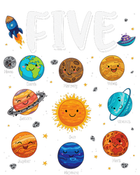 Solar System Planets Five 5 Years Old 5th Birthday Premium Hoodie