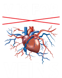 V Is For Veins Cardiologist Love Doctor Healthcare Valentine Gift T-Shirt