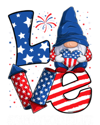 Family Worker Love 4th Of July Gnome Usa Patriotic Gift Kids Long Sleeve Shirt