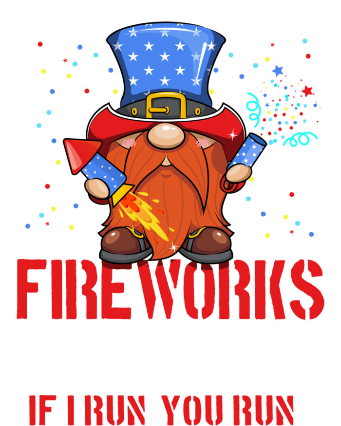 Fireworks Director Funny 4th Of July Gnome Firework Director Cute Gift T-Shirt