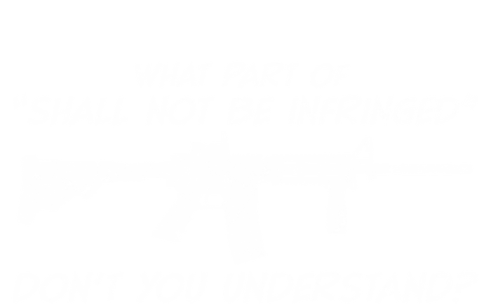 What Part Of Shall Not Be Infringed Dont You Understand Gift Poster