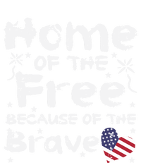 Home Of Free Because Of Brave Memorial Day Gift T-Shirt