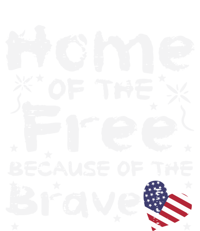 Home Of Free Because Of Brave Memorial Day Gift T-Shirt