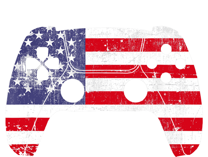 4th Of July Video Game Gamer Boy USA Flag T-Shirt