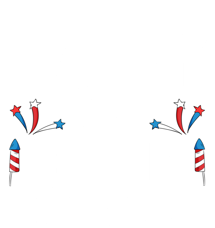 Funny 4th Of July Funny Gift Tee Daddy Little Firecracker Gift Women's V-Neck T-Shirt