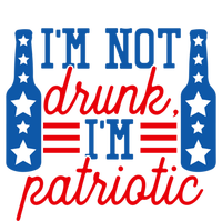 Im Not Drunk Im Patriotic Funny Ing American Flag Gift T-Shirt